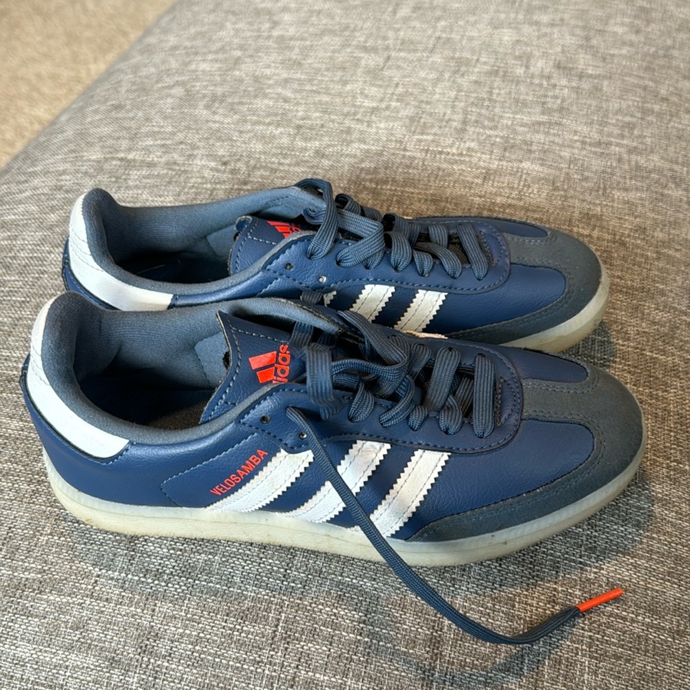 Adidas The Velosamba Vegan Cycling Shoes Men's  US  Blue White